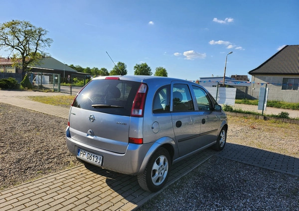 Opel Meriva cena 6900 przebieg: 212345, rok produkcji 2004 z Piła małe 466